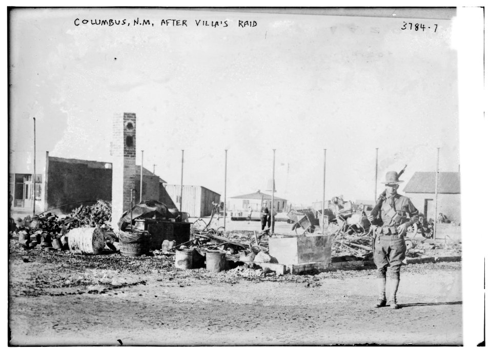 Columbus, N.M. after Villa's raid LCCN2014701186