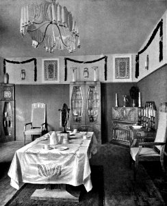 Comedor tradicional armario bella época dresde