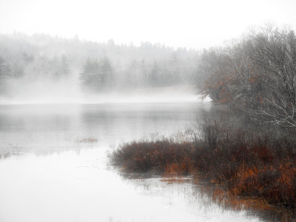 Mist water landscape