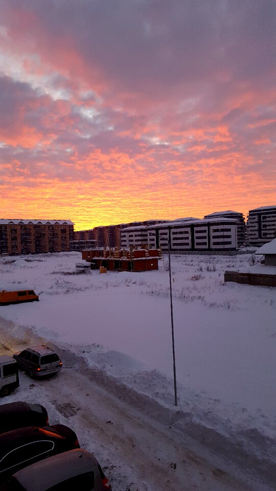 Winter bucharest without editing