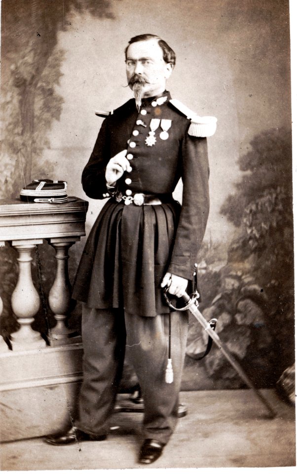 Commandant Lamy, 18e chasseurs, tué devant Puebla le 11 mai 1862