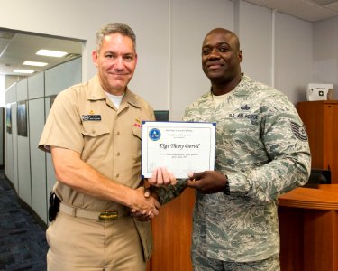 Commander of Joint Base Anacostia-Bolling recognizes quarterly award winners for April to June 2014 period 140915-N-WY366-009