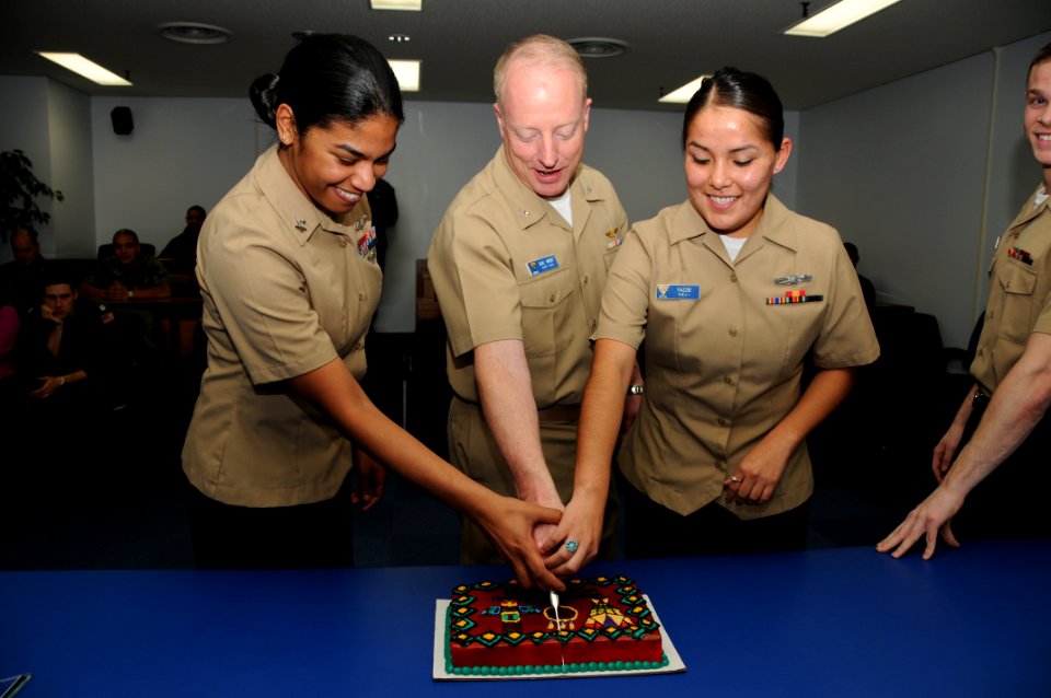 Commander, Task Force 72 celebrates Native American Heritage Month 141120-N-EC644-023