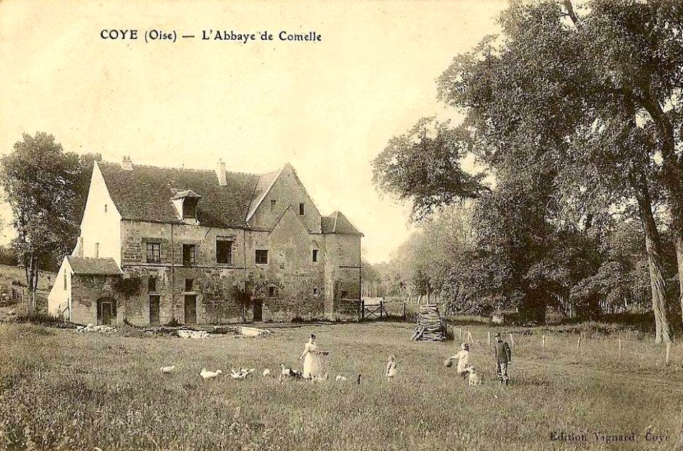 Commelles, ancienne grange de l'abbaye de Chaalis