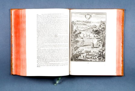 Bok La nouvelle maison rustique, ou économie generale de tous les biens de campagne från 1762 - Skoklosters slott - 86156