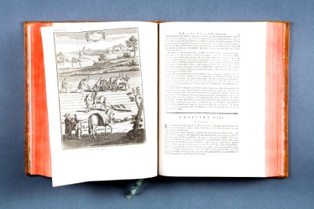 Bok La nouvelle maison rustique, ou économie generale de tous les biens de campagne från 1762 - Skoklosters slott - 86157