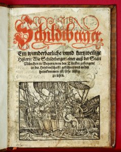 Bok av Johann Schiltberger - Skoklosters slott - 47982