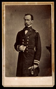Commander Christopher R.P. Rodgers of U.S. Navy in uniform) - From photographic negative in Brady's National Portrait Gallery LCCN2016649593