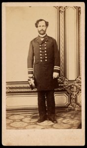 Commander George Washington Rodgers of U.S. Navy in uniform) - Cartes de visite by J.A. Williams, Turou Street, Newport, R.I LCCN2016647913