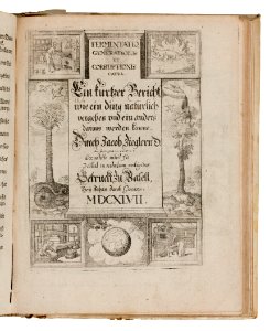 Bok om jäsning på tyska från 1647 - Skoklosters slott - 95266
