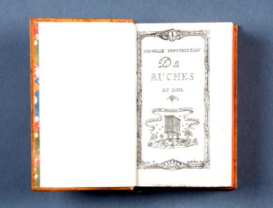 Boken Palteau, Nouvelle construction de ruches de bois Metz 1756 - Skoklosters slott - 86038