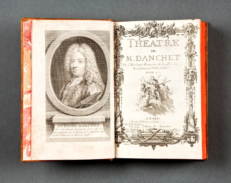Boken Theatre de M. Danchet - Livrustkammaren - 86033