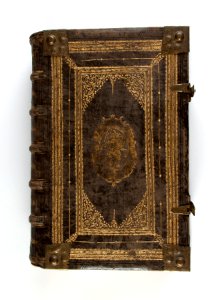 Bokband av kalvskinn, från 1600-talet - Skoklosters slott - 92496