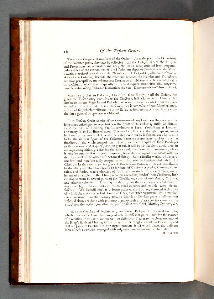 Boken Treatise on Civil Architecture av William Chambers, 1768 - Skoklosters slott - 86217