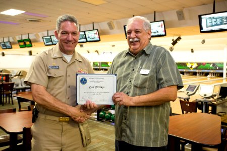 Commander of Joint Base Anacostia-Bolling recognizes quarterly award winners for April to June 2014 period 140915-N-WY366-010