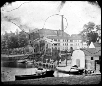 Bokkinghangen, Gezien vanaf het voormalige bolwerk Blauwhoofd, 1861 (max res) photo
