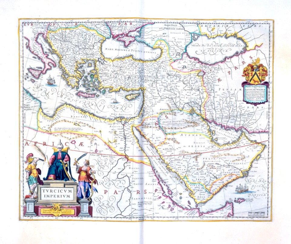 Boksida, karta ur Wr.110:5 (Turc. Imper. Asia Geographie (I.34.17) - Skoklosters slott - 82210
