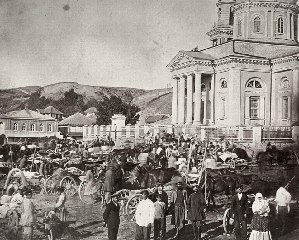 Boldyrev, I. - Jahrmarkt an einem Feiertag in der Kosakensiedlung Zymljanski (Zeno Fotografie)