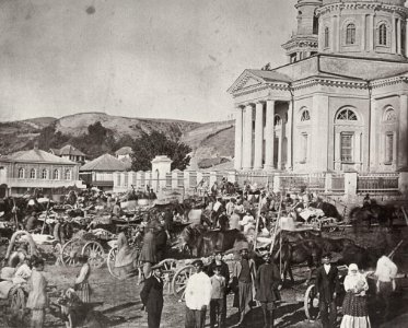 Boldyrev, I. - Jahrmarkt an einem Feiertag in der Kosakensiedlung Zymljanski (Zeno Fotografie)