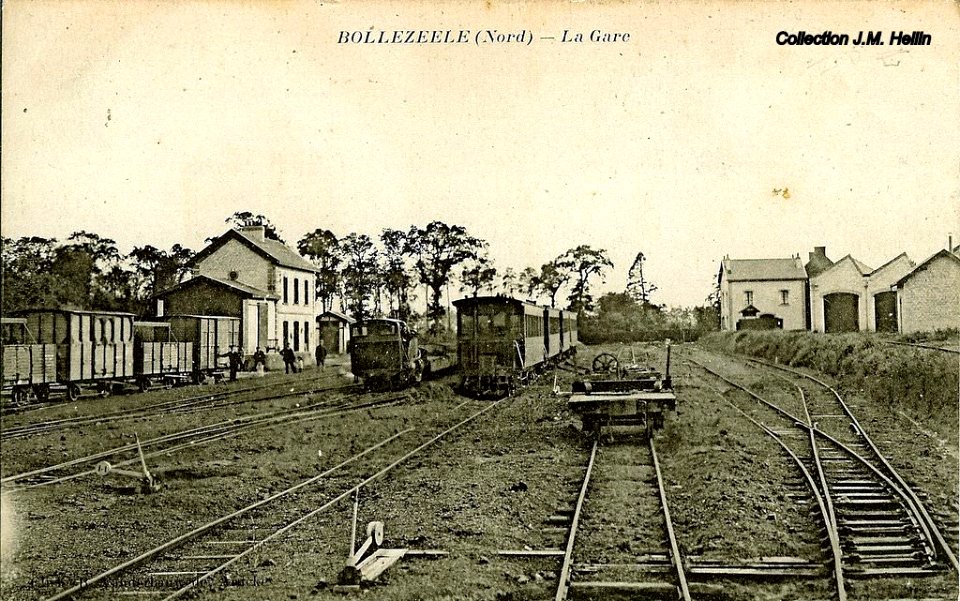 Bollezeele (Nord) La Gare