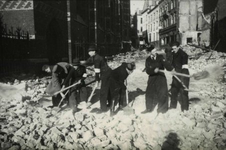 Bombardement Nijmegen - Fotodienst der NSB - NIOD - 211426