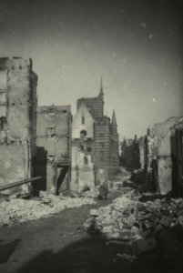 Bombardement Nijmegen - Fotodienst der NSB - NIOD - 211438