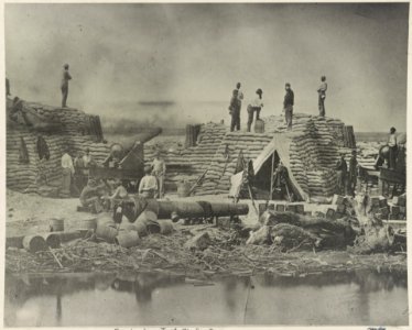 Bombardment of Ft. Sumter LCCN2014646430