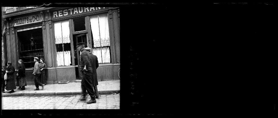 Bombes sur Amiens. 16 avril 1915. Rue St Leu - Fonds Berthelé - 49Fi2