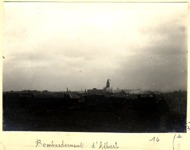 Bombardement d'Albert - Fonds Berthelé - 49Fi1871-14