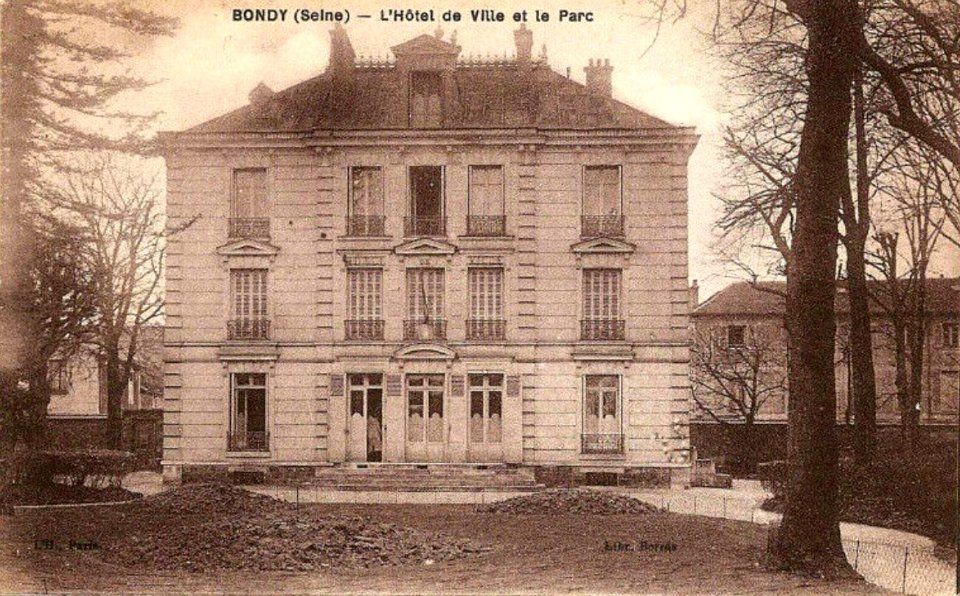 Bondy.Hôtel-de-Ville.Parc
