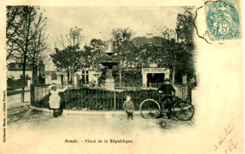 Bondy.Place de la République