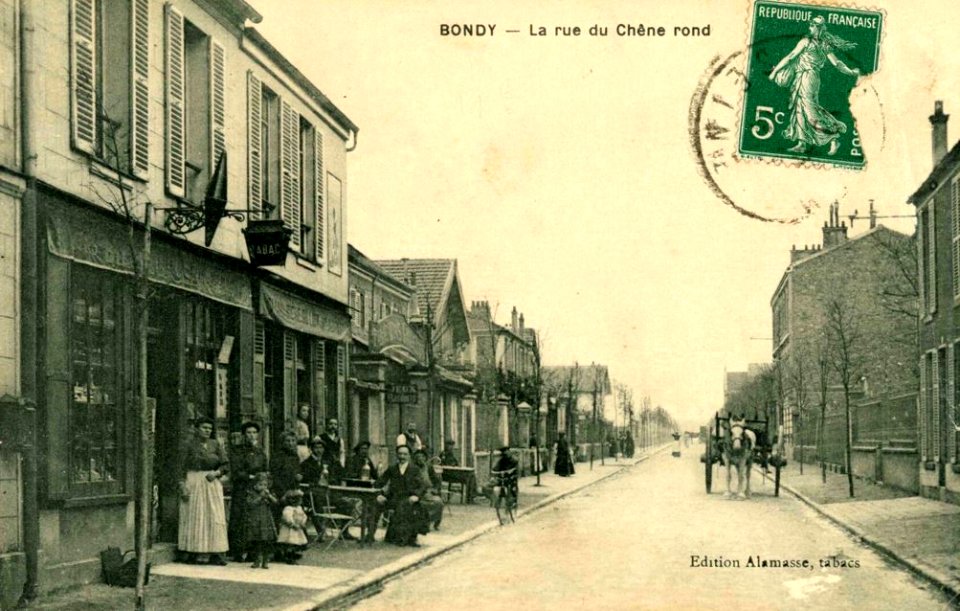 Bondy.Rue du Chêne-Rond