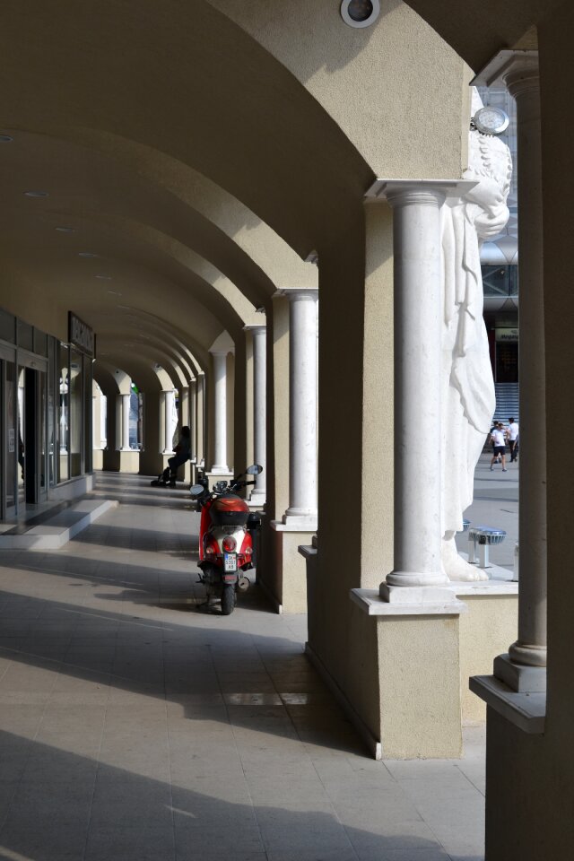 Pillars arcade skopje