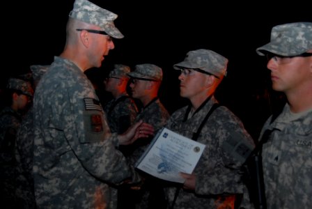 Bonfire Ceremony at Forward Operating Base Kalsu, Iraq DVIDS158101 photo