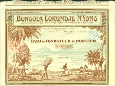 Bongola Lokundje N'Yong 1927