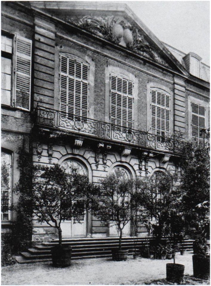 Bonn Boeselager Hof Gartenfassade vor 1905