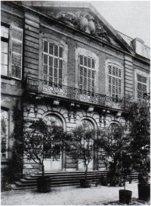 Bonn Boeselager Hof Gartenfassade vor 1905