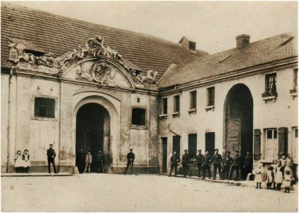 Bonn Friedensplatz Marstall vor 1908