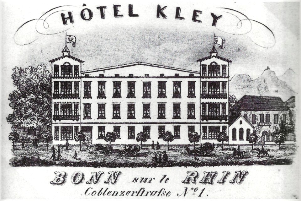 Bonn Hotel Kley Visitenkarte