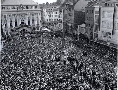Bonn Markt Kennedy 1963