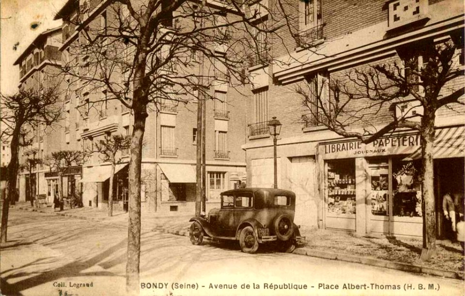 Bondy.HBM-avenue-de-la-République
