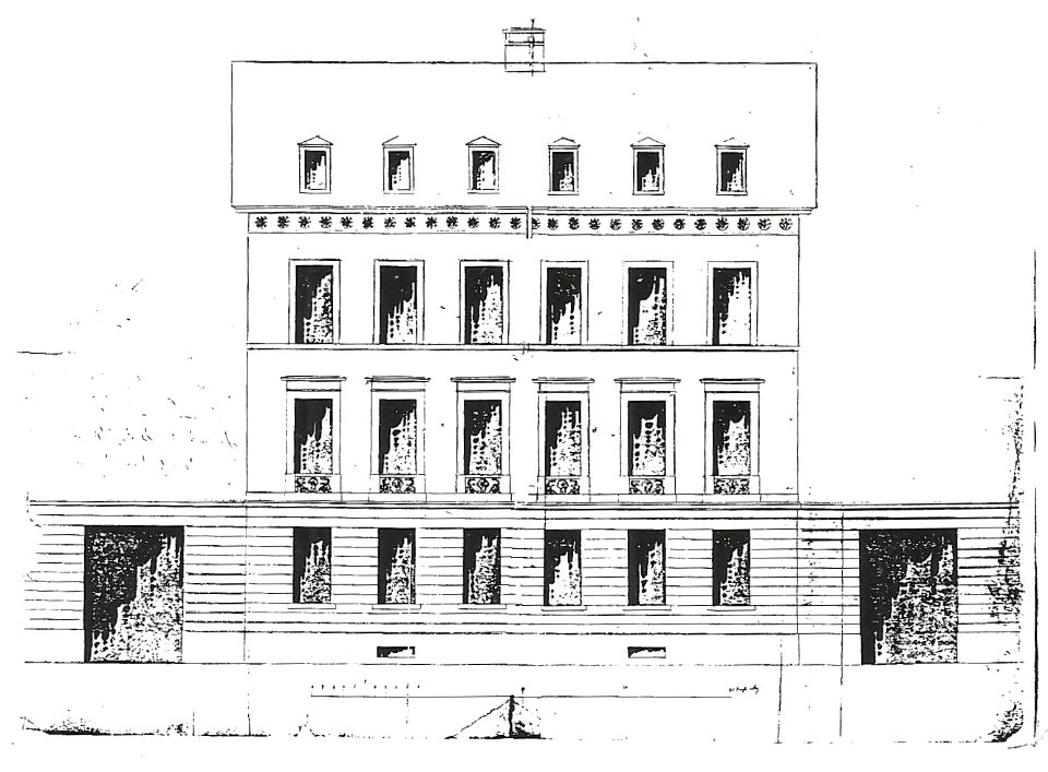 Bonn Villa Kley Entwurf Bauantrag