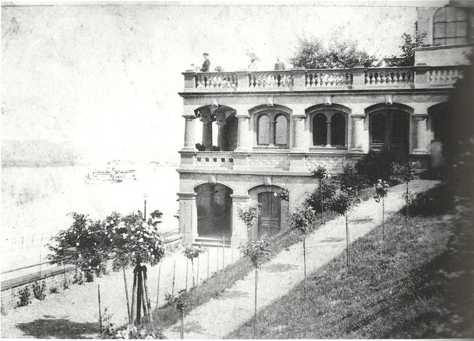 Bonn Villa Prieger Gartenhalle 1899