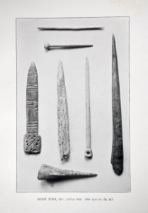Bone pins, etc. Beveridge 1903