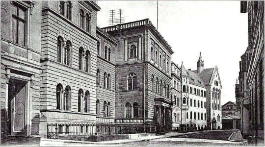 Bonn Wilhelmstraße Landgericht Amtsgericht 1910