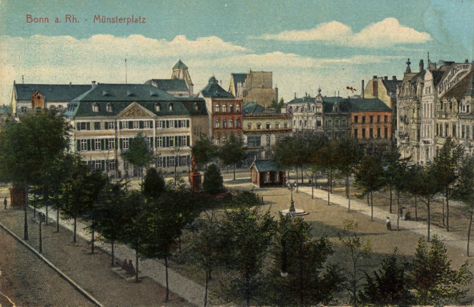 Bonn, Nordrhein-Westfalen - Münsterplatz (Zeno Ansichtskarten)