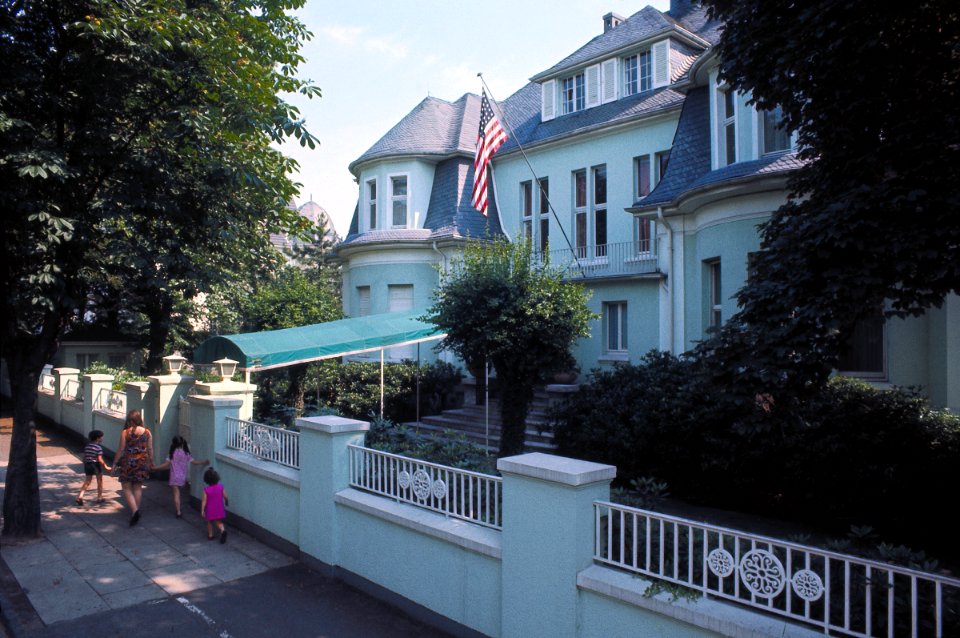 Bonn-Rüngsdorf Rolandstraße 67 Residenz US-Botschaft 1969 (5)