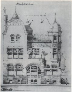 Bonn-Südstadt Königstraße 93 Entwurf 1900