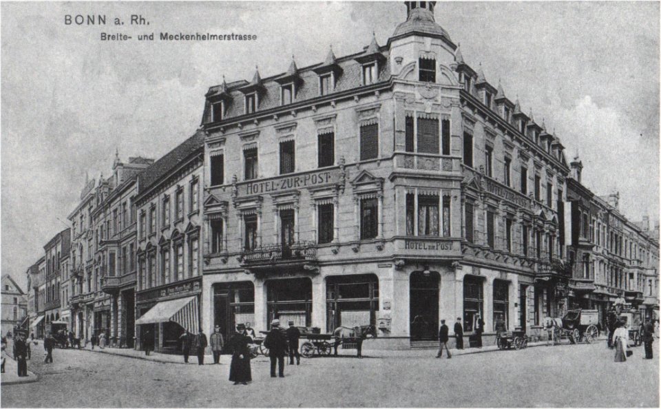 Bonn Meckenheimer Straße Breite Straße 1909