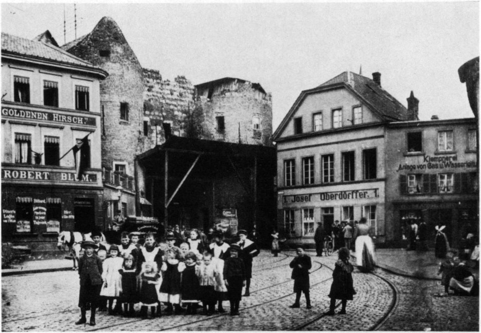 Bonn Sterntor Feldseite Schutzdach